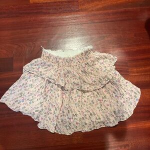 Pink flower skirt. Happy Heart. Size small.